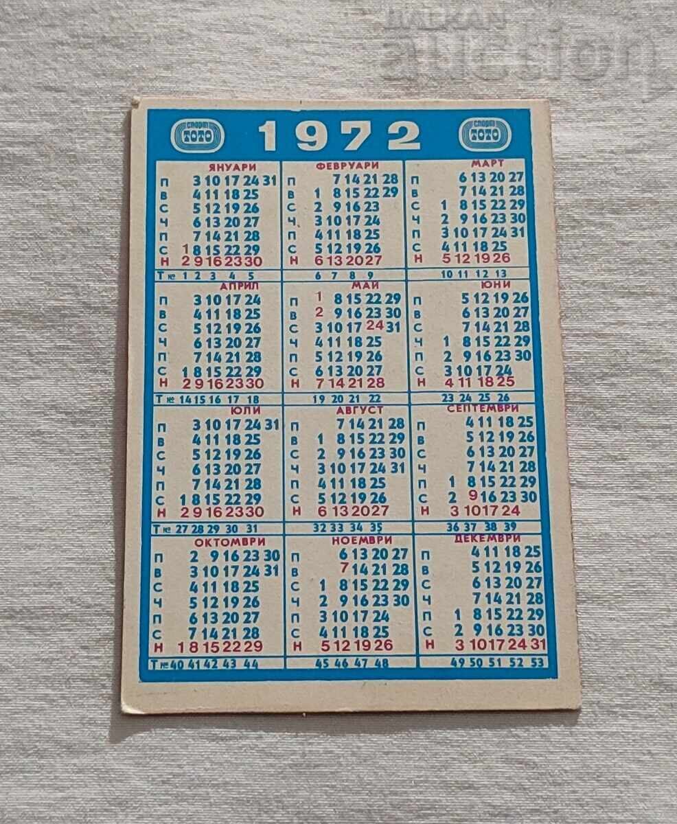 MARIA GIGOVA HUD. CALENDAR DE GIMNASTICE 1972 cu preț 2.00 BGN | € 1.02 MARIA GIGOVA HUD. CALENDAR DE GIMNASTICE 1972 cu preț 2.00 BGN | € 1.02