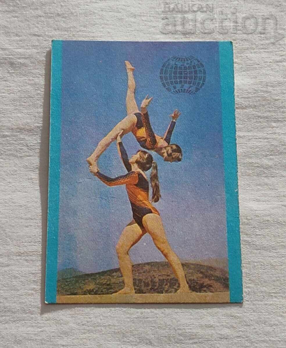 ACROBATICS CALENDAR 1977 ACROBATICS CALENDAR 1977