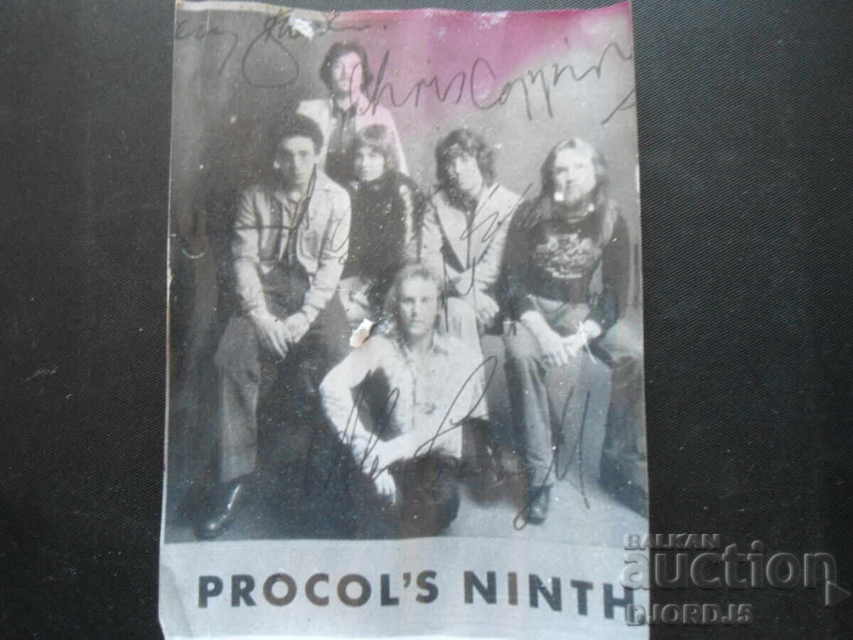 PROCOL"S NINTH, Παλιά φωτογραφία