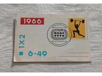 CALENDARUL LOTO SPORTIVE HERETERIA 1966