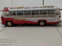 Children's tin toy bus China car trolley