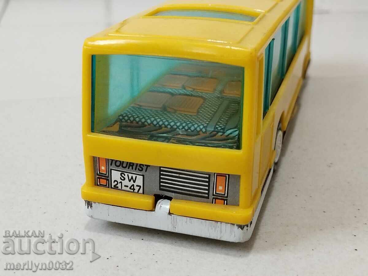 Auction  Children's metal toy bus car trolley