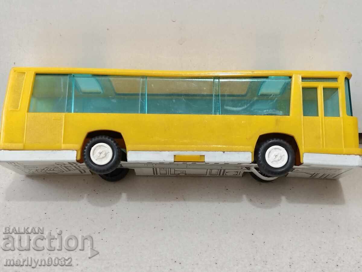 Children's metal toy bus car trolley - 7