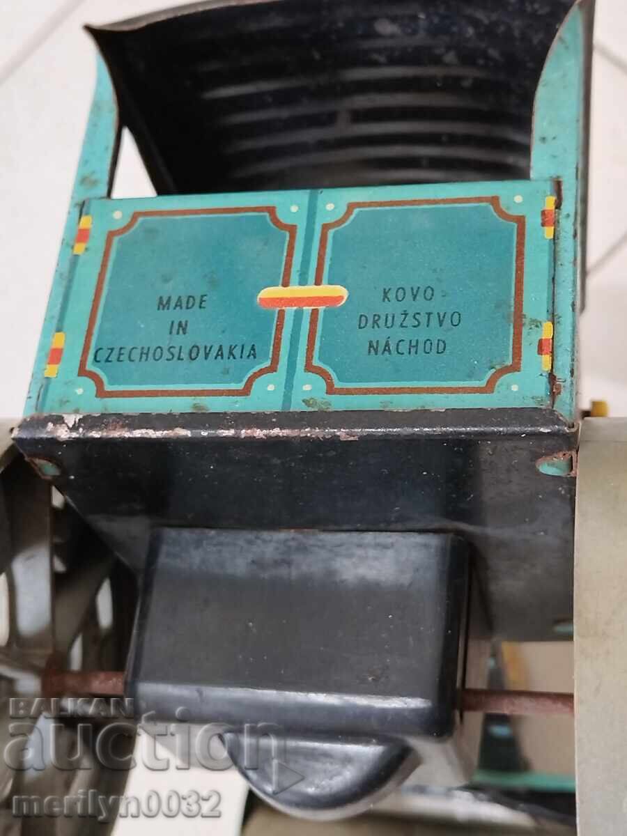 Детска ламаринена играчка валяк Чехословакия 70-те години - 7 Детска ламаринена играчка валяк Чехословакия 70-те години - 7