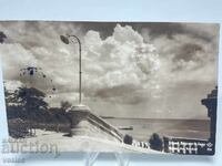 1938 Old Postcard Photo Varna The Entrance to Sea Baths