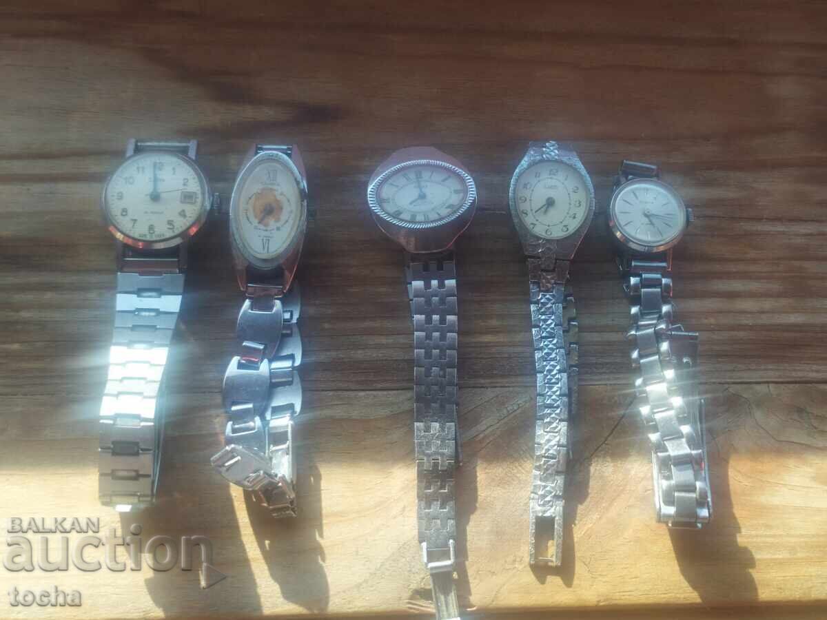 lot of Russian watches for parts