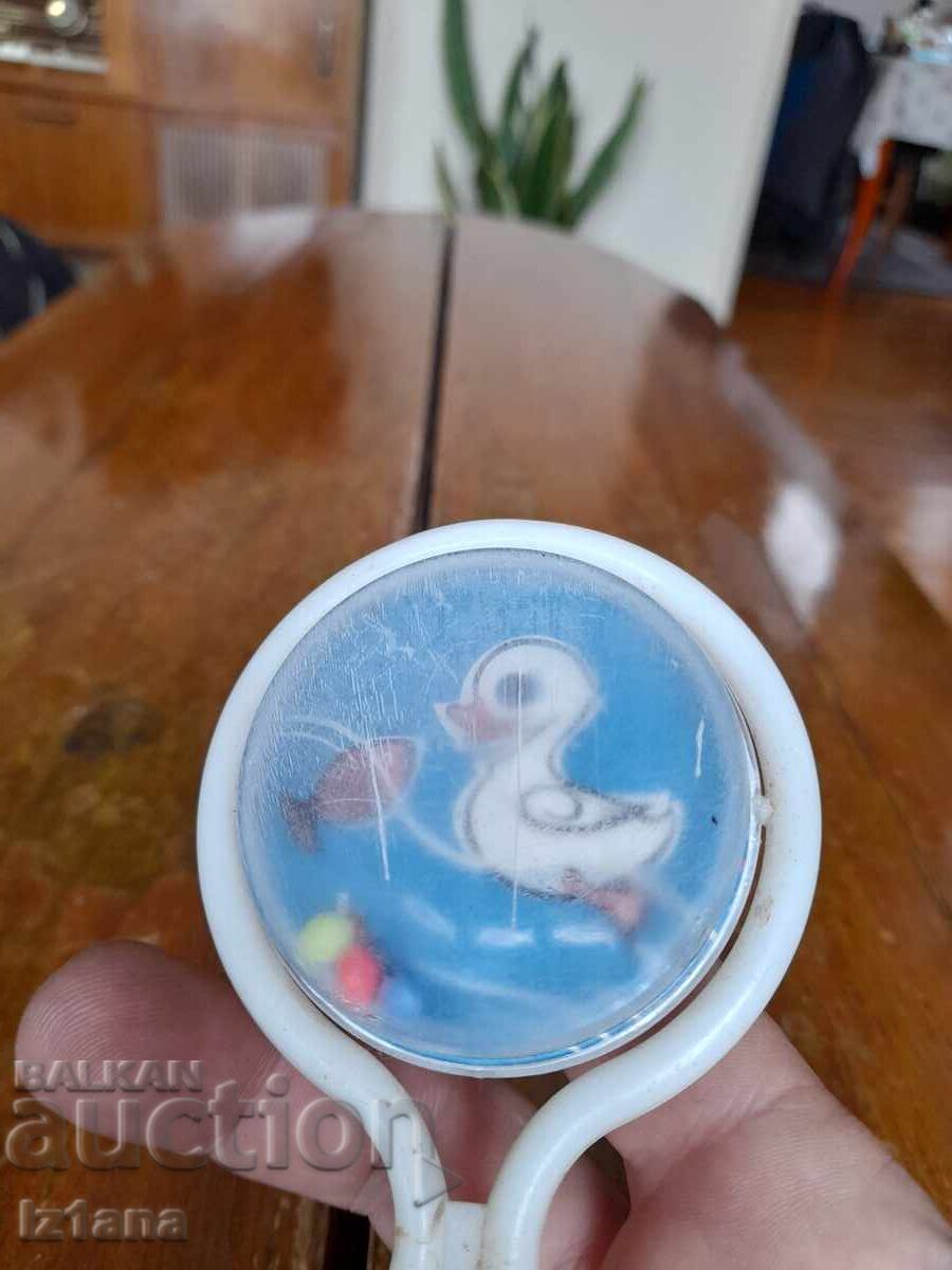 Old children's toy, pacifier, rattle with price 6.00 BGN | € 3.07