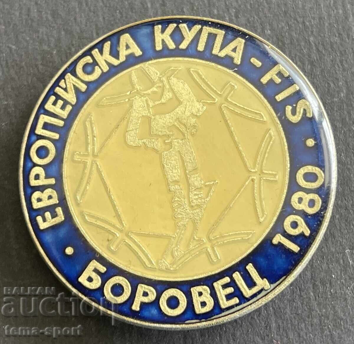 968 Bulgaria sign European Ski Cup Borovets 1980.