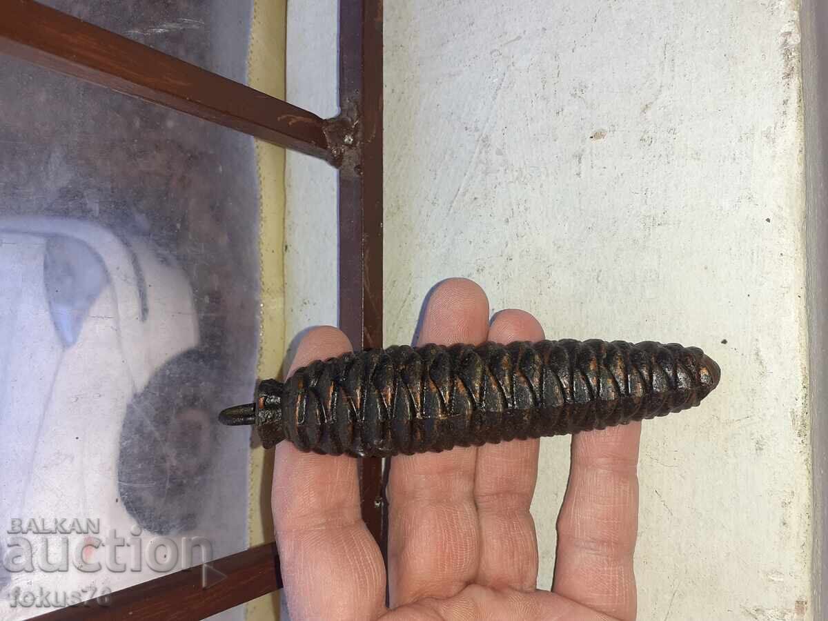 Auction Ball weight cone for German clock Black Forest Auction Ball weight cone for German clock Black Forest
