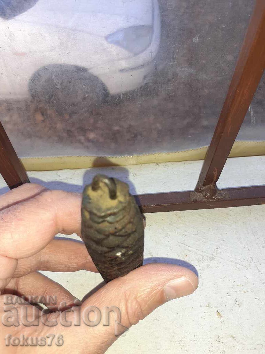 Ball weight cone for German clock Black Forest - 5 Ball weight cone for German clock Black Forest - 5