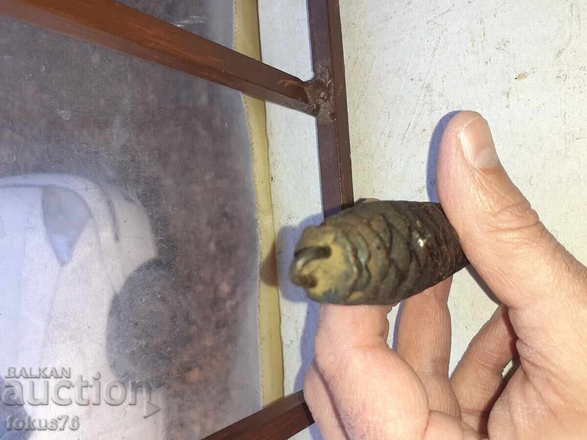 Ball weight cone for German clock Black Forest - 6 Ball weight cone for German clock Black Forest - 6