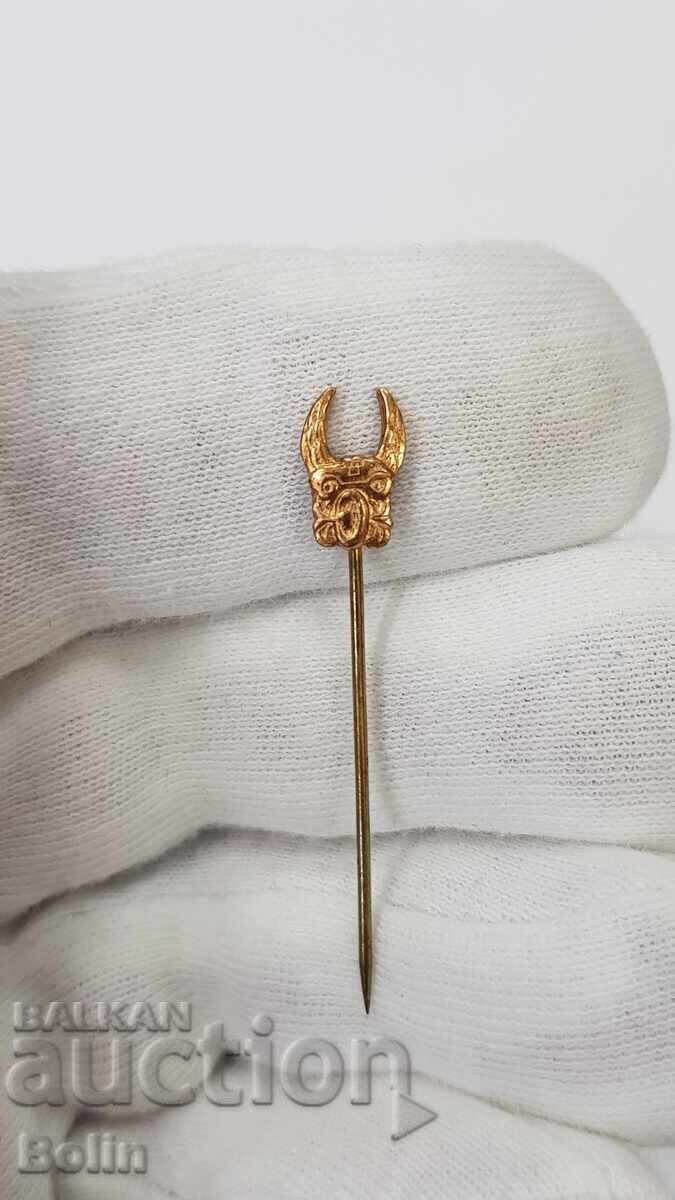 Rare royal badge, sign with car and wings - miniature with price 75.00 BGN | € 38.35 Rare royal badge, sign with car and wings - miniature with price 75.00 BGN | € 38.35