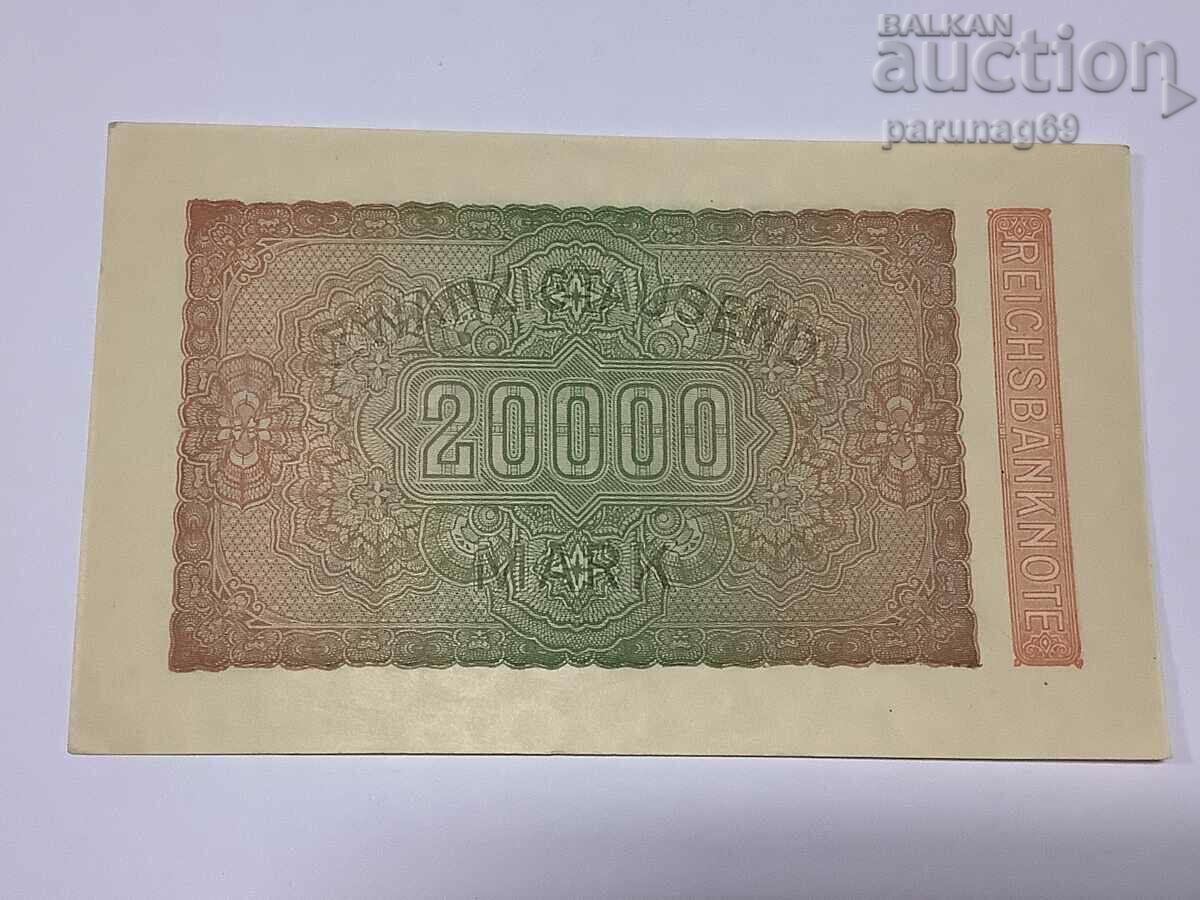 Germany - 20,000 marks 1923 P.85a UNC with price 3.00 BGN | € 1.53 Germany - 20,000 marks 1923 P.85a UNC with price 3.00 BGN | € 1.53