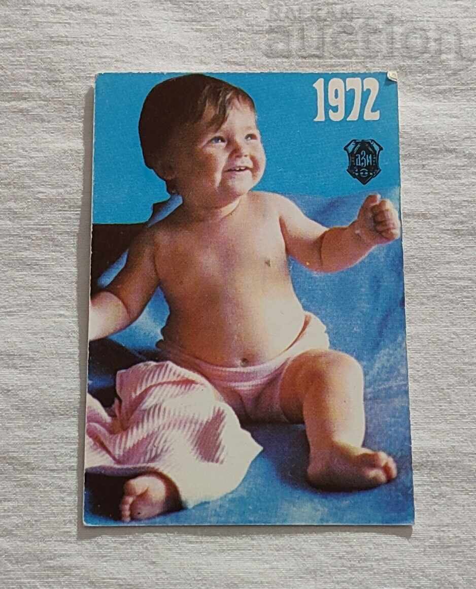 CALENDARUL DZI 1972