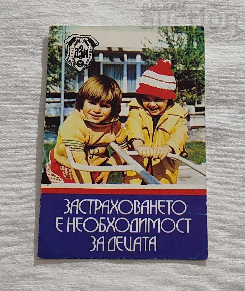 CALENDARUL DZI 1982