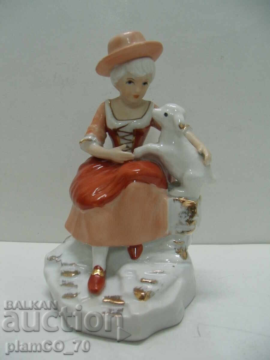 No.*7791 old porcelain figure - 5
