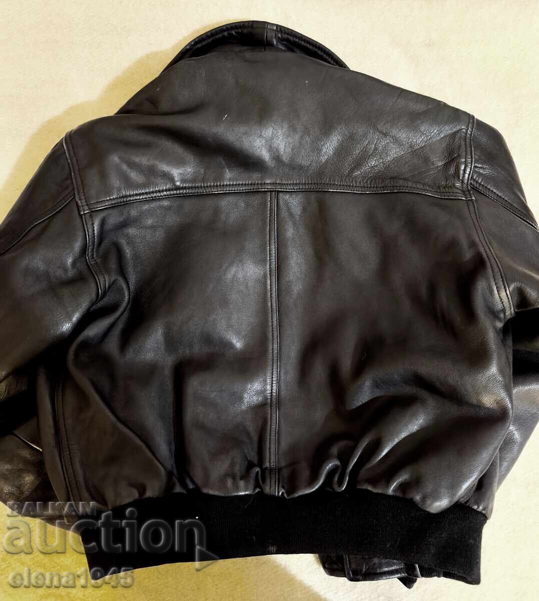 Ανδρικό δερμάτινο μπουφάν - 5 Ανδρικό δερμάτινο μπουφάν - 5