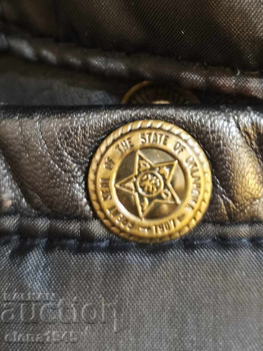 Ανδρικό δερμάτινο μπουφάν - 6 Ανδρικό δερμάτινο μπουφάν - 6