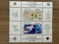 50 de ani de Europa - Ciprul Turc (2006) - MNH - Block- Serrated