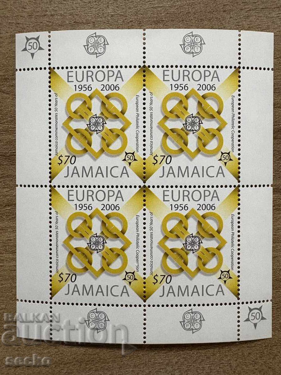 Auction 50 years of Europe - Jamaica (2005) - MNH - 3 small sheets Auction 50 years of Europe - Jamaica (2005) - MNH - 3 small sheets