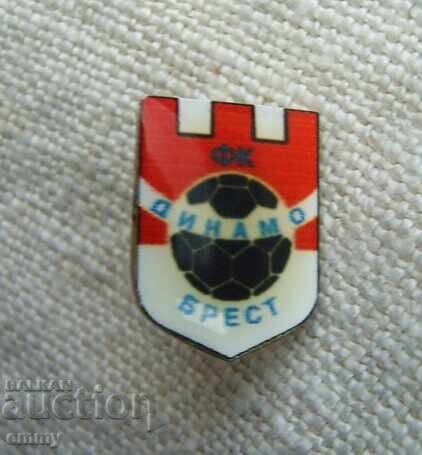 Football badge - FC Dynamo, Brest, Belarus