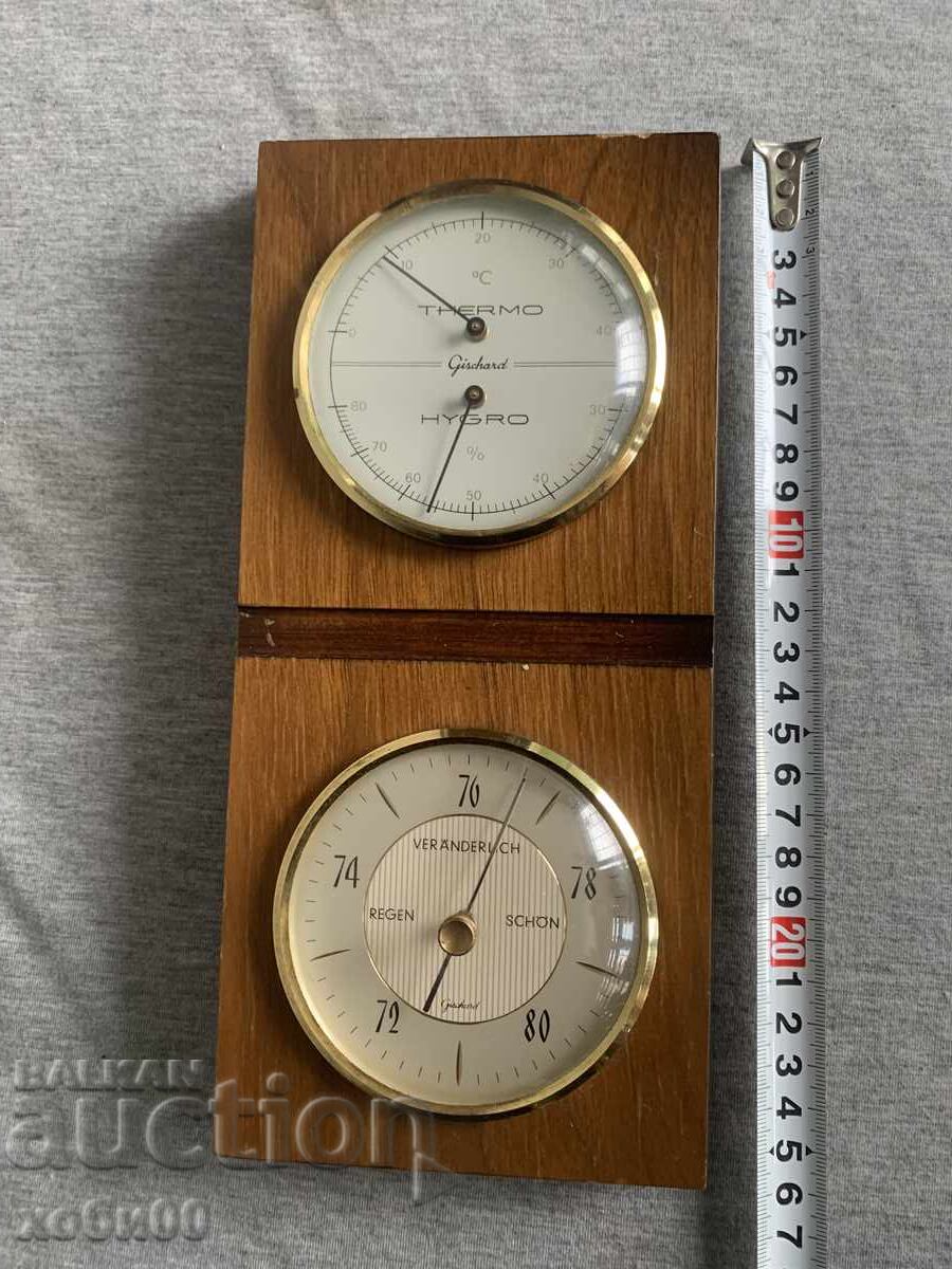 barometer thermometer hygrometer