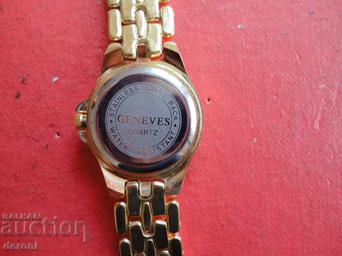 Awesome gold-plated Geneves 6 watch - 5