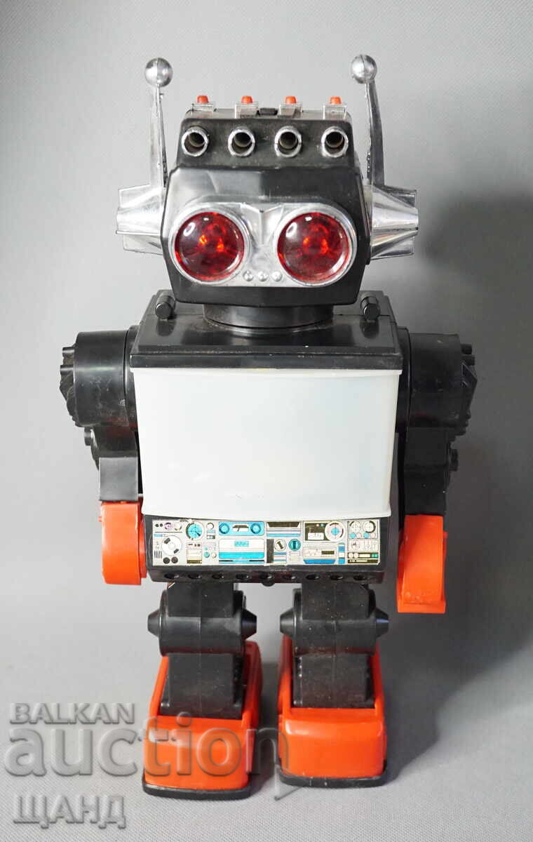 Old Large Plastic Toy Projector Robot