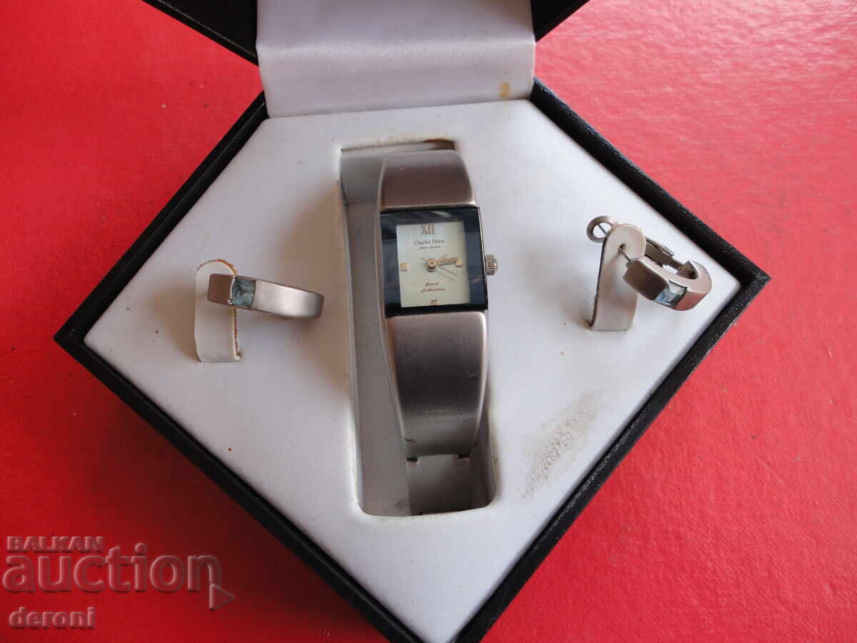 Great Charles Delon quartz watch in a box - 6 Great Charles Delon quartz watch in a box - 6