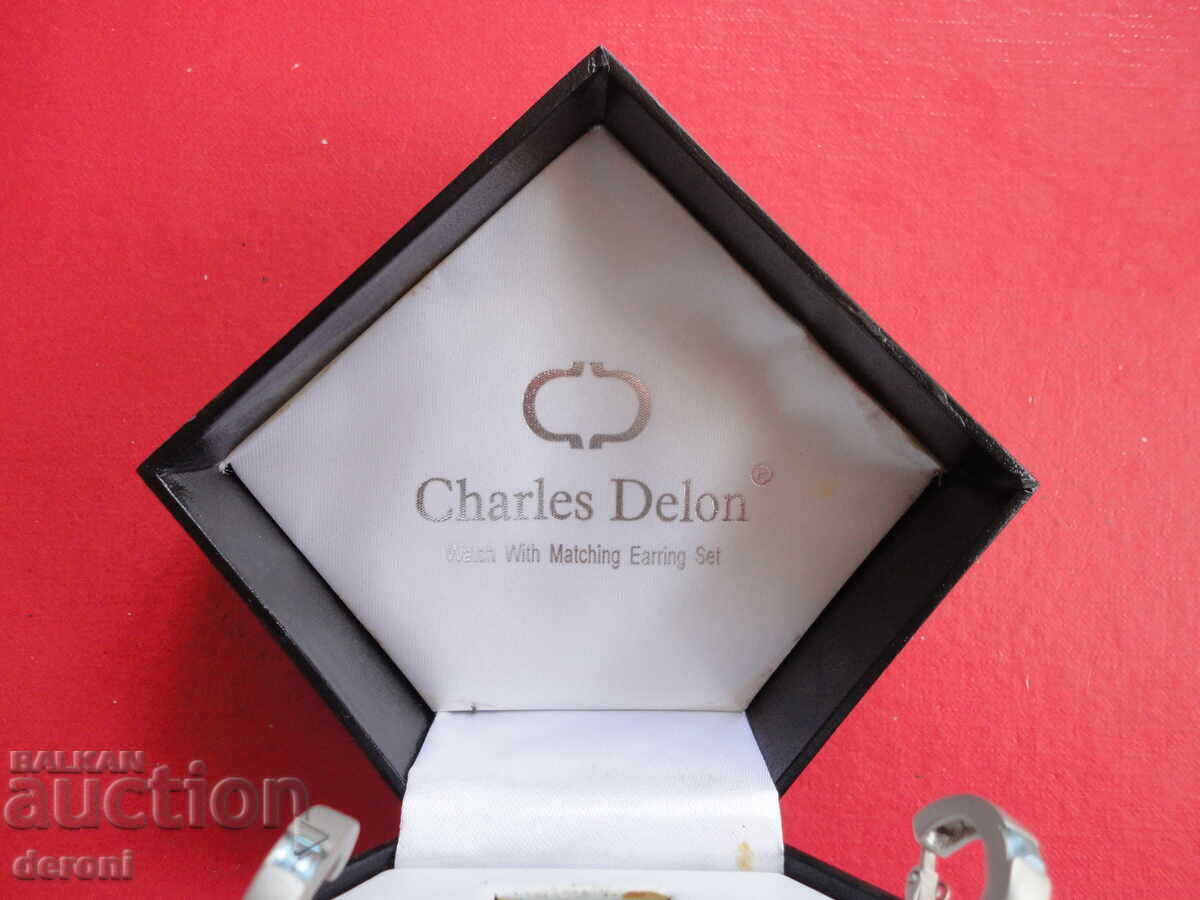 Great Charles Delon quartz watch in a box - 7 Great Charles Delon quartz watch in a box - 7