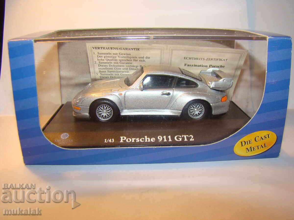 1:43  PORSCHE 911  AMERICAN MINT   КОЛИЧКА   МОДЕЛ