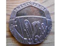 20 pence 2011 - Marea Britanie