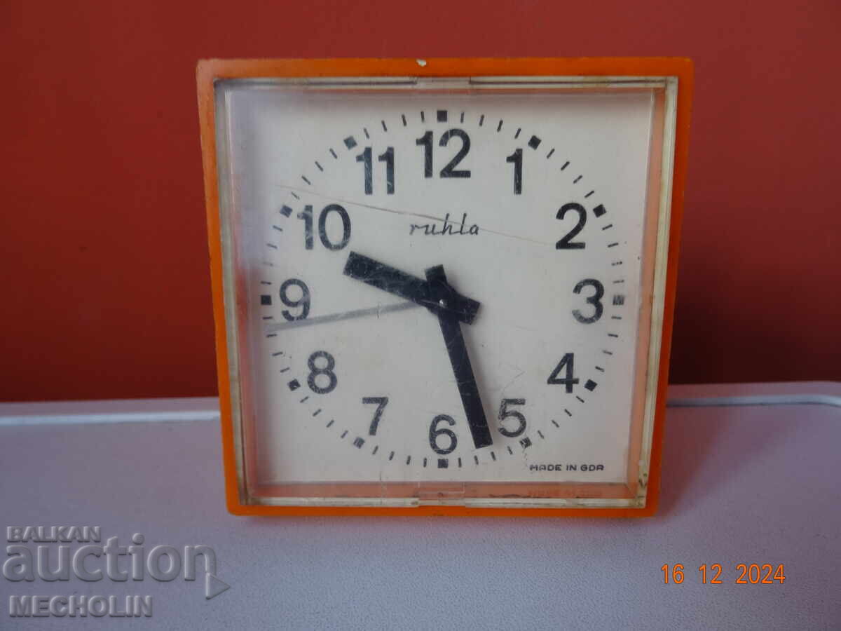 COLLECTIBLE GERMAN ALARM CLOCK RUHLA with price 12.00 BGN | € 6.14 COLLECTIBLE GERMAN ALARM CLOCK RUHLA with price 12.00 BGN | € 6.14