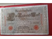 Banknote-Germany-1000 Marks 1910-was not in circulation