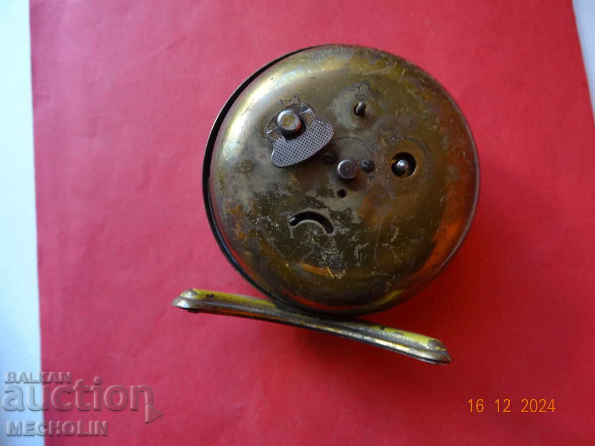 COLLECTIBLE GERMAN ALARM CLOCK RUHLA UMF 1950 - 1960 - 5