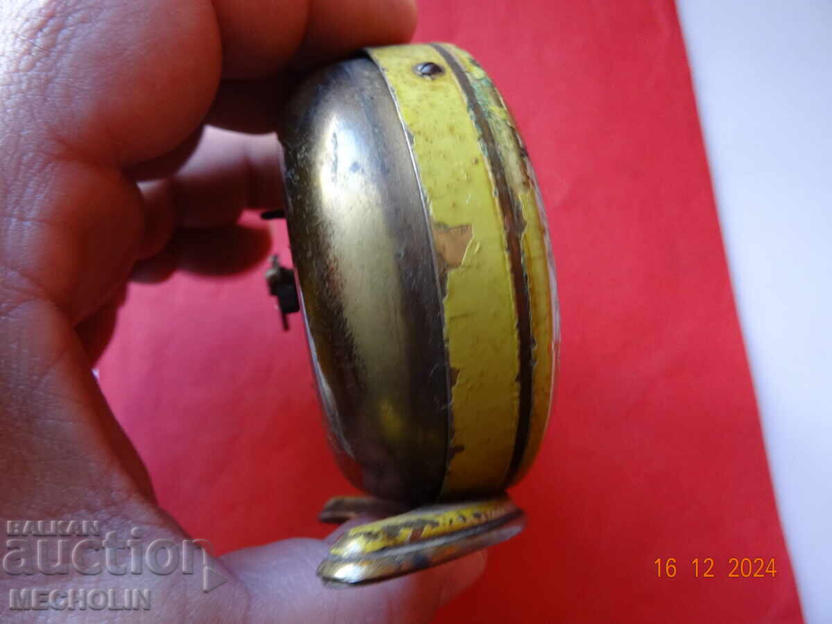 COLLECTIBLE GERMAN ALARM CLOCK RUHLA UMF 1950 - 1960 - 6