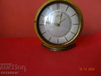 COLLECTIBLE GERMAN ALARM CLOCK RUHLA UMF 1950 - 1960