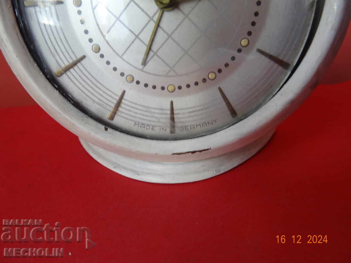 Auction  COLLECTIBLE GERMAN ALARM CLOCK RUHLA UMF 1950 - 1960 - 3