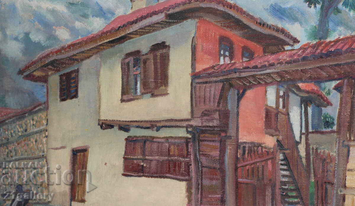 Delivery of Oil paintings / Rural landscape with a Renaissance house Delivery of Oil paintings / Rural landscape with a Renaissance house