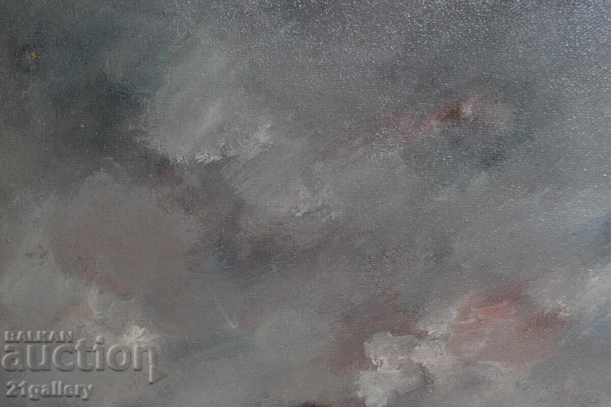 Доставка на Маслени бои / зимен пейзаж Доставка на Маслени бои / зимен пейзаж