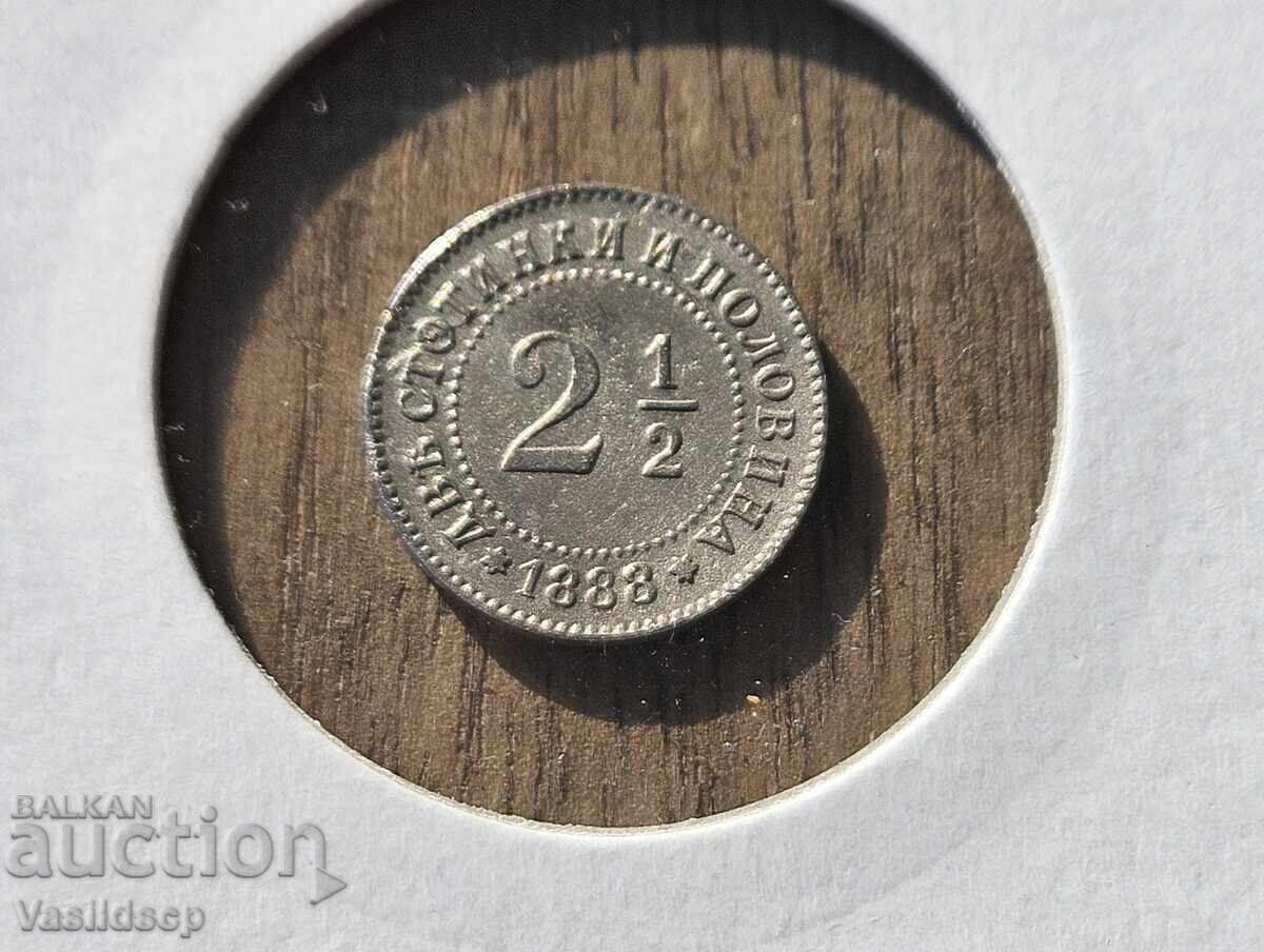 2 1/2 σεντ 1888