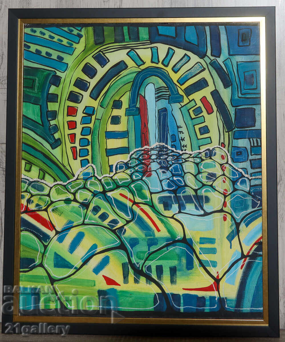 Аукцион Модерна абстрактна картина / Маслени бои Аукцион Модерна абстрактна картина / Маслени бои