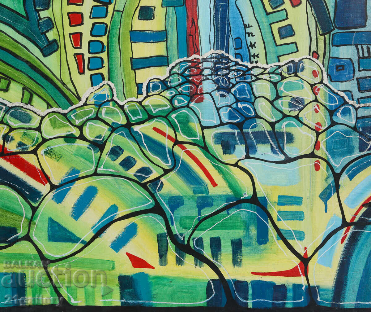 Модерна абстрактна картина / Маслени бои - 7 Модерна абстрактна картина / Маслени бои - 7