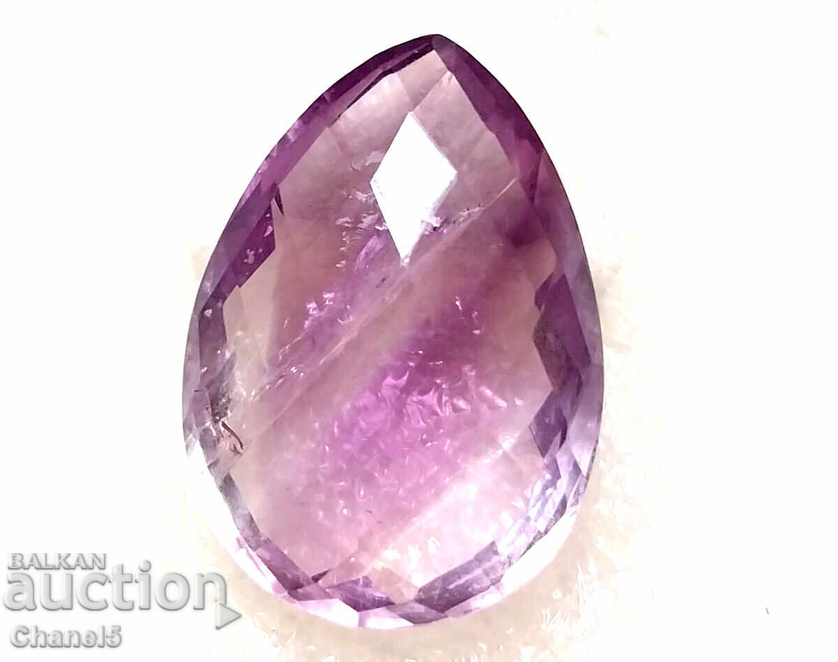 NATURAL AMETHYST VIOLET - BRAZIL - 34.50 ct (283) with price 69.00 BGN | € 35.28 NATURAL AMETHYST VIOLET - BRAZIL - 34.50 ct (283) with price 69.00 BGN | € 35.28