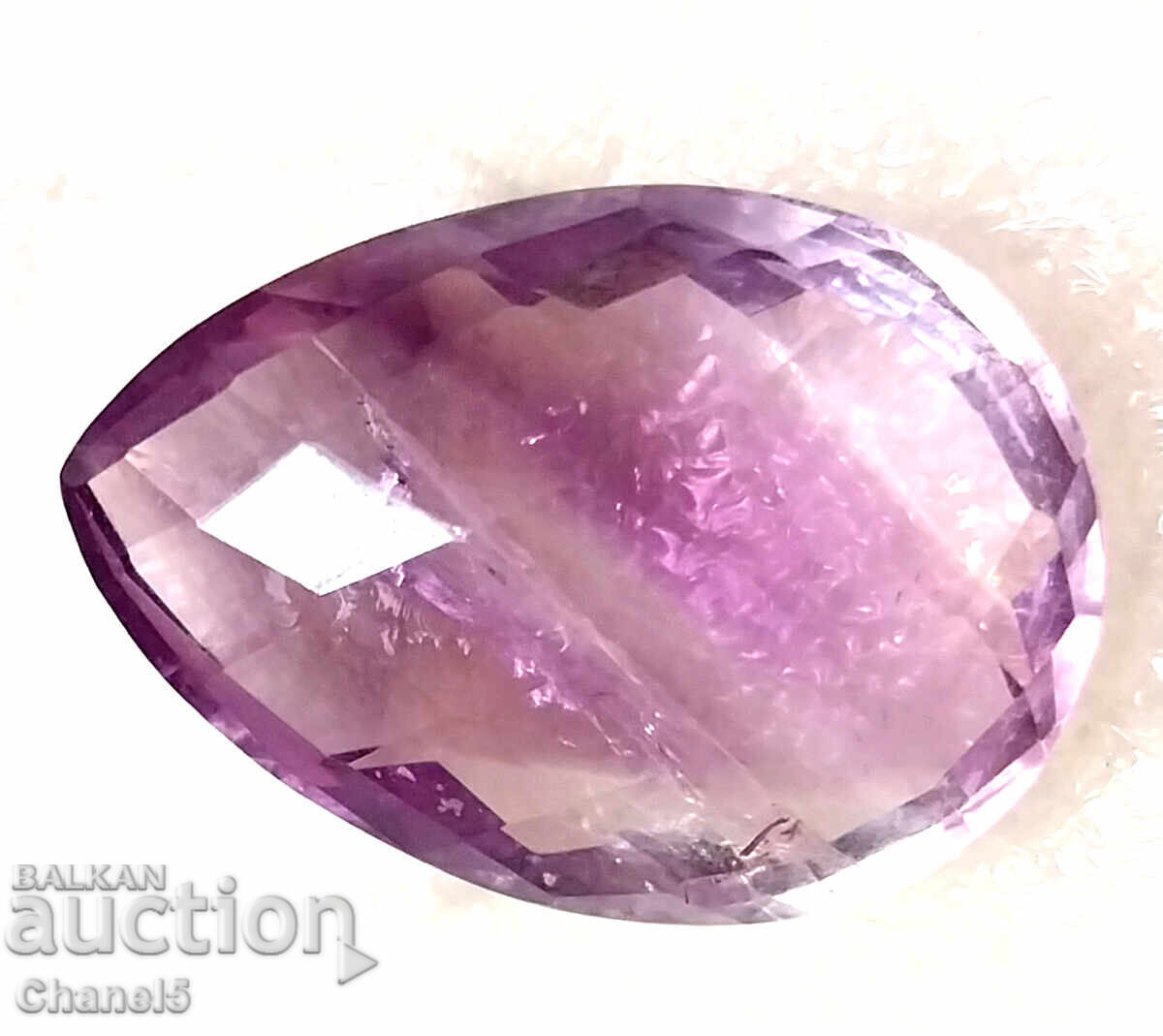 Auction NATURAL AMETHYST VIOLET - BRAZIL - 34.50 ct (283) Auction NATURAL AMETHYST VIOLET - BRAZIL - 34.50 ct (283)