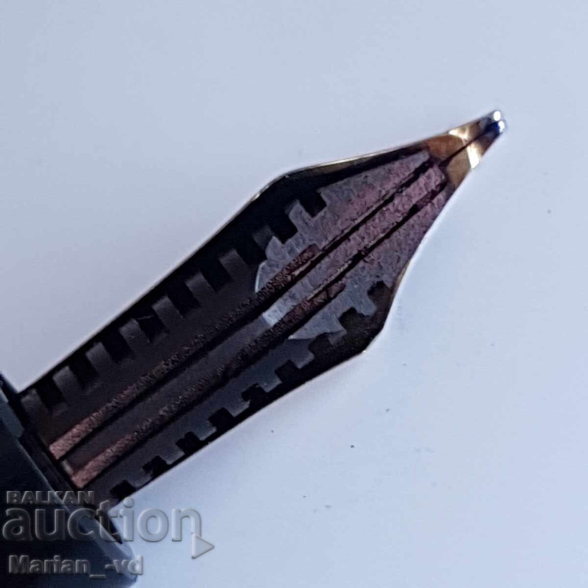 Pen Montblanc nr. 342 stilou cu piston 14C / 14K - 7 Pen Montblanc nr. 342 stilou cu piston 14C / 14K - 7