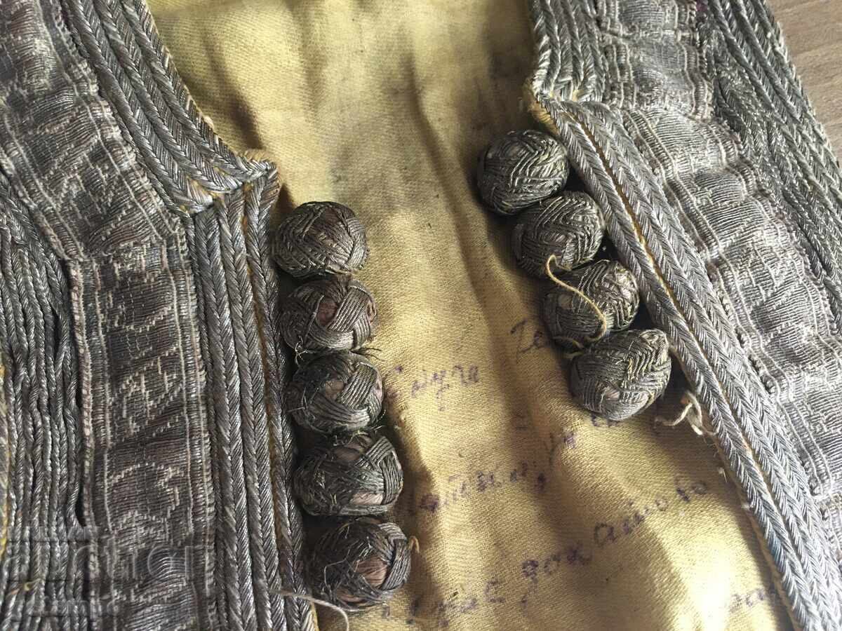 Vestă pentru copii / Costum popular / Sârmă argintie - 6