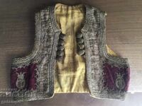Vestă pentru copii / Costum popular / Sârmă argintie