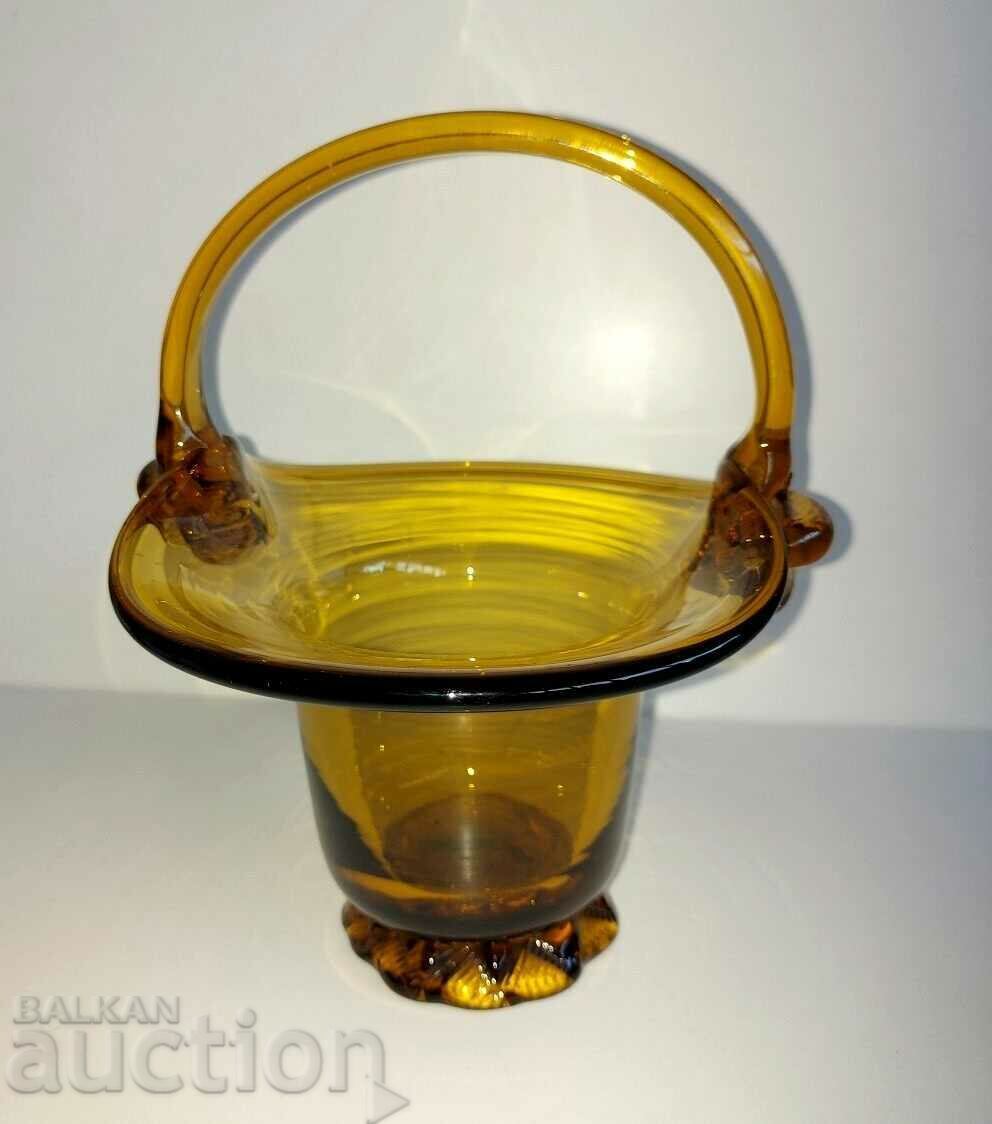 . GLASS CANDY BOWL CANDY BOX HEALTHY BLOWN GLASS . GLASS CANDY BOWL CANDY BOX HEALTHY BLOWN GLASS