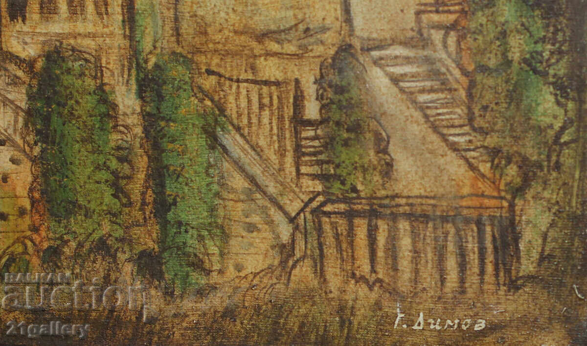 G. Dimov / Oil paints urban landscape - 7 G. Dimov / Oil paints urban landscape - 7